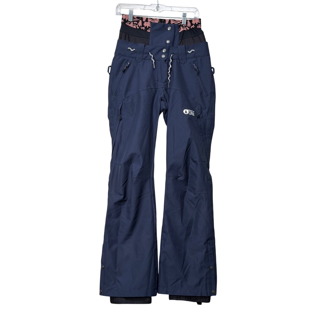 Picture Organic Clothing Womens S Friends Line Snow Pants Navy Ski Snowboard
